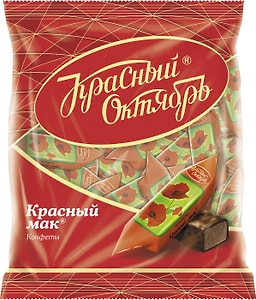 Изображение товара Конфеты Красный Октябрь Красный Мак 250г