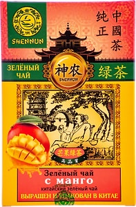 Изображение товара Чай зеленый Shennun с манго 100г