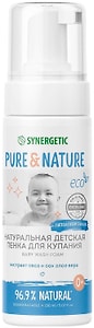 Изображение товара Пенка для купания детская SYNERGETIC гипоаллергенная 0+ 150мл