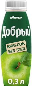 Изображение товара Нектар Добрый Яблоко 300мл