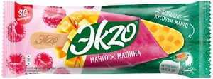Изображение товара Мороженое Эkzo Эскимо в фруктовой глазури Манго-Малина 70г