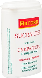 Изображение товара Заменитель сахара Milford Сукралоза 370 таб