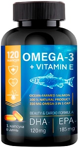 Изображение товара БАД Омега 3 Mioharm 120 капсул