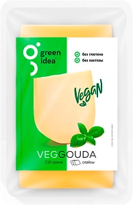 Изображение товара Продукт на основе крахмала Green Idea со вкусом сыра Гауда 150г