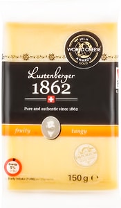 Изображение товара Сыр Lustenberger 1862 фруктово-пряный полутвердый 50% 150г