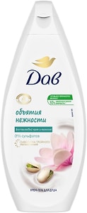 Изображение товара Крем-гель для душа Дав Фисташковый крем и магнолия бессульфатный 250мл