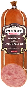 Изображение товара Колбаса Рублевский Бутербродная варено-копченая 270г