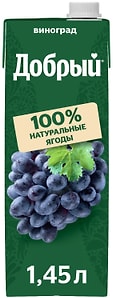 Изображение товара Нектар Добрый Виноград 1.45л