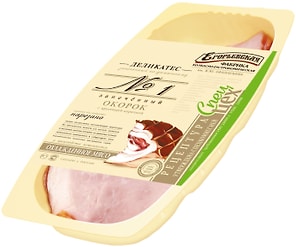 Изображение товара Окорок Егорьевская Деликатес №1 запеченный с хрустящей корочкой 180г