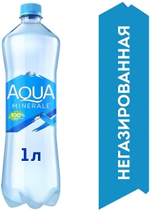 Изображение товара Вода Aqua Minerale питьевая негазированная 1л