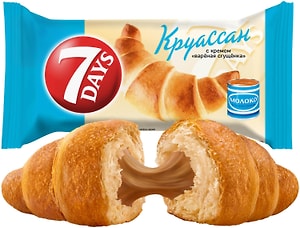 Изображение товара Круассан 7 Days с кремом Вареная сгущенка 65г