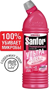 Изображение товара Средство для уборки Sanfor Ультра Блеск универсальный 750мл
