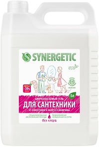 Изображение товара Средство для мытья сантехники Synergetic 5л