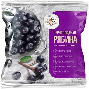 Изображение товара Черноплодная рябина Всегда пожалуйста быстрозамороженная 300г