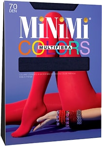 Изображение товара Колготки MiNiMi Multifibra Colors 70 Jeans Джинсовый размер 4