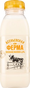 Изображение товара Молоко Асеньевская ферма Топленое 4% 330мл