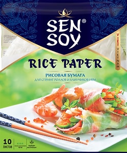 Изображение товара Бумага рисовая Sen Soy 100г