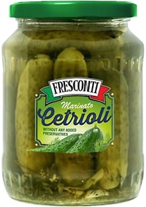 Изображение товара Огурчики Fresconti маринованные 680г