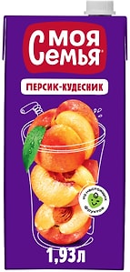 Изображение товара Напиток Моя Семья Персик-кудесник 1.93л