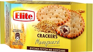 Изображение товара Крекеры Elite с кунжутом 105г