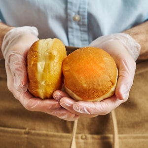 Изображение товара Пончики Берлинские с кремом 2шт*64г