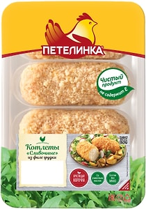 Изображение товара Котлеты Петелинка Сливочные 500г