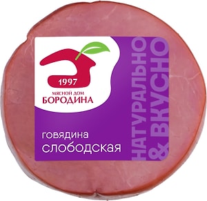 Изображение товара Говядина Мясной дом Бородина Слободская 300г