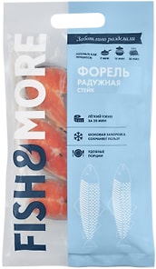 Изображение товара Форель Fish & More радужная стейк 500г