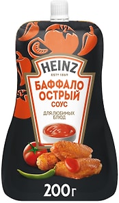Изображение товара Соус Heinz томатный Баффало Острый 200г