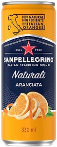 Изображение товара Напиток Sanpellegrino с соком Aranciata 330мл