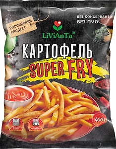 Изображение товара Картофель фри Livianta 400г