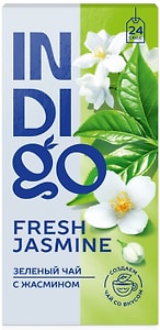 Изображение товара Чай зеленый Indigo Fresh Jasmine 24*1.6г