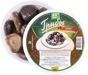 Изображение товара Салат ФЭГ Грибы по-домашнему 250г