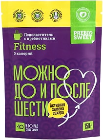 Изображение товара Подсластитель PrebioSweet Fitness столовый 150г