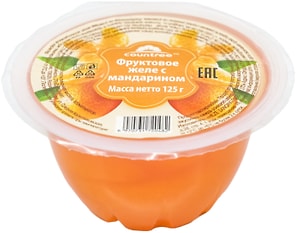 Изображение товара Желе Countree фруктовое с мандарином 125г