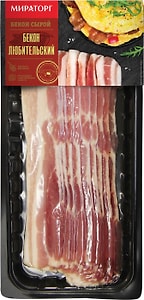 Изображение товара Бекон Мираторг Любительский 260г