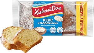 Изображение товара Кекс Хлебный Дом Василеостровский творожный 400г