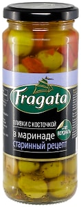 Изображение товара Оливки Fragata в маринаде Старинный рецепт 340г