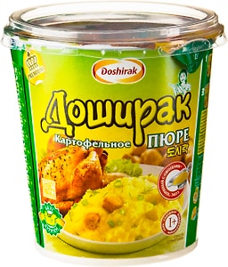 Изображение товара Пюре Доширак картофельное премиум со вкусом курицы 52г