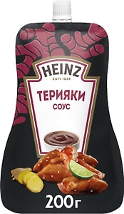 Изображение товара Соус Heinz Терияки деликатесный 200г