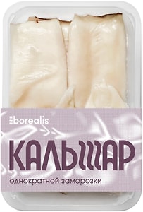 Изображение товара Кальмар Borealis Командорский тушка без кожи замороженная 500г