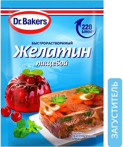 Изображение товара Желатин Dr.Bakers пищевой 30г