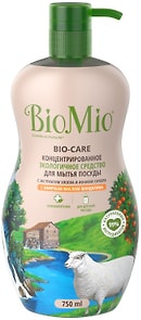 Изображение товара Средство для мытья посуды BioMio Bio-Care с эфирным маслом мандарина 750мл