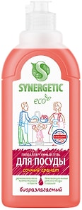 Изображение товара Средство для мытья посуды и детских игрушек Synergetic Гранат 500мл