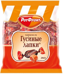 Изображение товара Карамель Гусиные лапки 250г