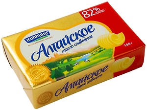Изображение товара Масло Киприно Алтайское 82% 180г