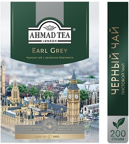 Изображение товара Чай черный Ahmad Tea Earl Grey 200г