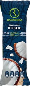 Изображение товара Батончик Racionika Diet со вкусом кокоса 60г