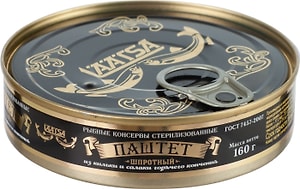 Изображение товара Паштет Laatsa шпротный из кильки и салаки 160г