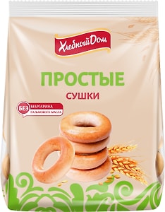 Изображение товара Сушки Хлебный Дом простые 250г